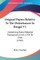 Original Papers Relative To The Disturbances In Bengal V1