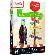 TREFL Premium Plus Puzzle Coca-Cola: Wherever You Go, 1000 pcs