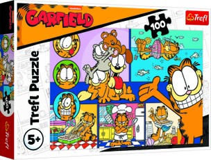 TREFL GARFIELD Puzzle, 100 pcs