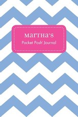 Martha's Pocket Posh Journal, Chevron Martha's Pocket Posh Journal, Chevron