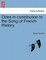Odes in Contribution to the Song of French History.
