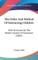 The Order And Method Of Instructing Children