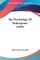 The Psychology Of Shakespeare (1859)