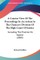 A Concise View Of The Proceedings In An Action In The Chancery Division Of The High Court Of Justice