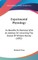 Experimental Physiology