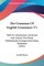 The Grammar Of English Grammars V1
