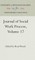 Journal of Social Work Process, Volume 17