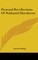 Personal Recollections Of Nathaniel Hawthorne