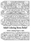 Adult Coloring Stress Relief with Calming Paper Crafts
