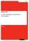 Züfle, N: Conflict Managment. Three Ways to Peacemaking