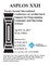ASPLOS 17 Architectural Support for Programming Languages and Operating Systems