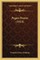 Pagan Poems (1914)