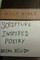 Scripture Inspired Poetry