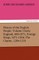 History of the English People, Volume I Early England, 449-1071, Foreign Kings, 1071-1204, the Charter, 1204-1216