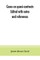 Cases on quasi-contracts; Edited with notes and references