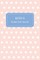 Kris's Pocket Posh Journal, Polka Dot