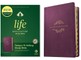 NLT Life Application Study Bible, Third Edition (Red Letter, Leatherlike, Purple, Indexed)