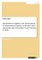 Humanitarian Logistics. The development of humanitarian logistics in disaster relief operations after the Indian Ocean Tsunami in 2004