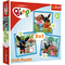 TREFL BING Pužļu komplekts 3in1