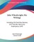John Wheelwright, His Writings