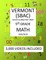 5th Grade VERMONT SBAC, 2019 MATH, Test Prep