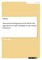 Theoretical background of the WTO. The agreement on trade facilitation and critical reflection