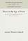 Prose in the Age of Poets