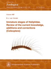 Immature stages of Haliplidae