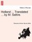 Holland ... Translated ... by M. Saltire.