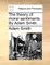 The theory of moral sentiments. By Adam Smith, ...