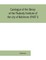 Catalogue of the library of the Peabody Institute of the city of Baltimore (PART I)