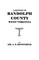 History of Randolph County, West Virginia