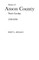 A History of Anson County, North Carolina, 1750-1976