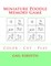 Miniature Poodle Memory Game