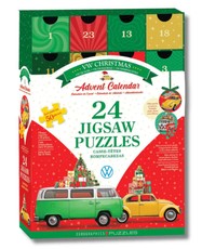 Puzzle–advent calendar Volkswagen, 24 puzzles of 50 pieces: 1200 pieces Puzzle–advent calendar Volkswagen, 24 puzzles of 50 pieces: 1200 pieces