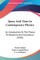 Space And Time In Contemporary Physics