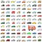 Rad Cars with Rad Surfboards on Them