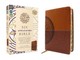 NIV Application Bible, Leathersoft, Brown, Red Letter, Thumb Indexed, Comfort Print