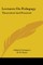 Lectures On Pedagogy