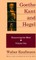 Goethe, Kant, and Hegel