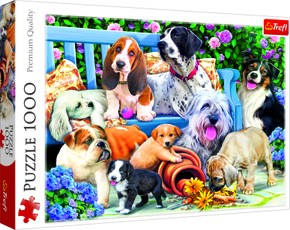 TREFL puzzle Puppies 1000 pcs TREFL puzzle Puppies 1000 pcs