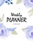 Weekly Planner - Blue Interior (8x10 Softcover Log Book / Tracker / Planner)