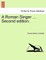 A Roman Singer ... Second Edition.