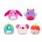 SQUISHMALLOWS Mystery Squad Plīša rotaļlieta slēgtā iepakojumā, Valentīndienas sērija, 10 cm