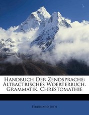 Handbuch Der Zendsprache