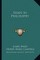 Essays in Philosophy