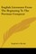 English Literature From The Beginning To The Norman Conquest