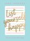List Yourself Happy