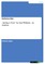 "Spring is Now" by Joan Williams - an Analysis