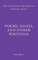 Poems, Essays, and Other Writings